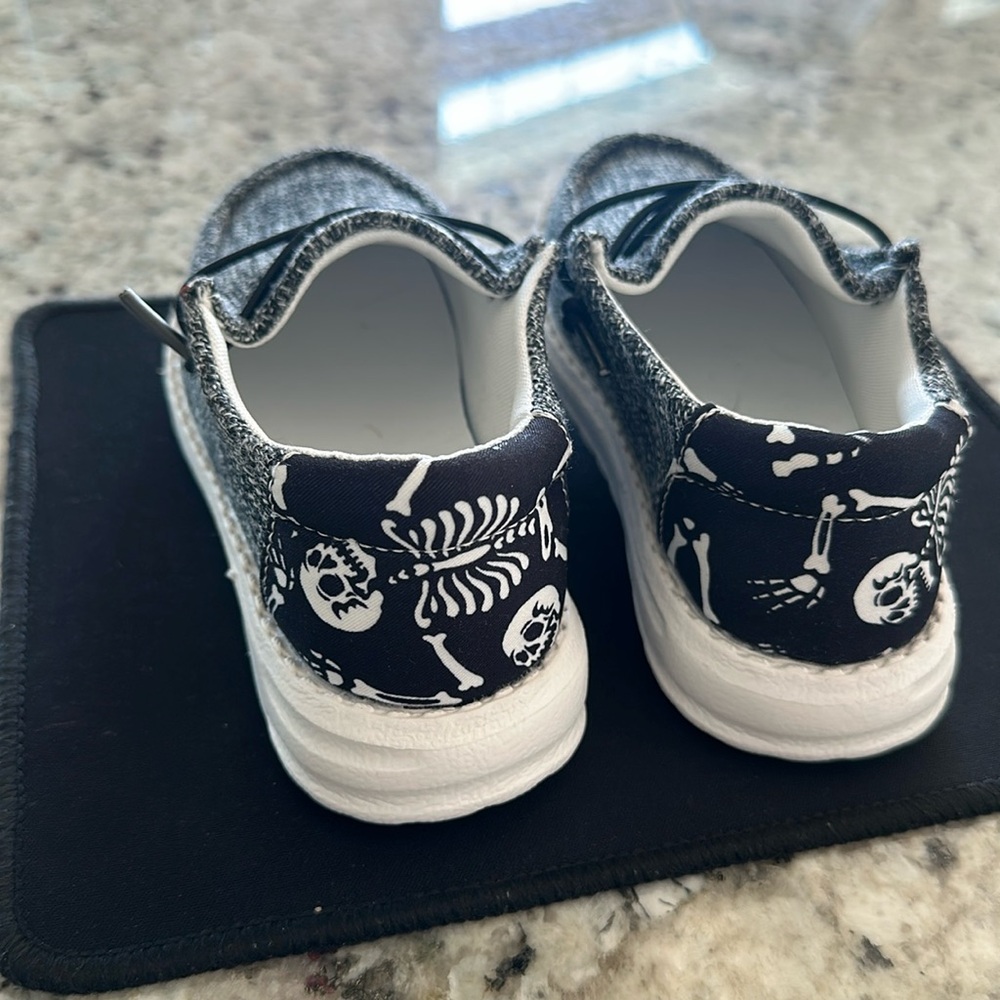 Adorable kids slip on shoes, just like Hey Dudes